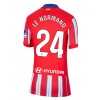 Atletico Madrid Robin Le Normand #24 Hjemmedrakt Kvinner 2024-25 Kortermet